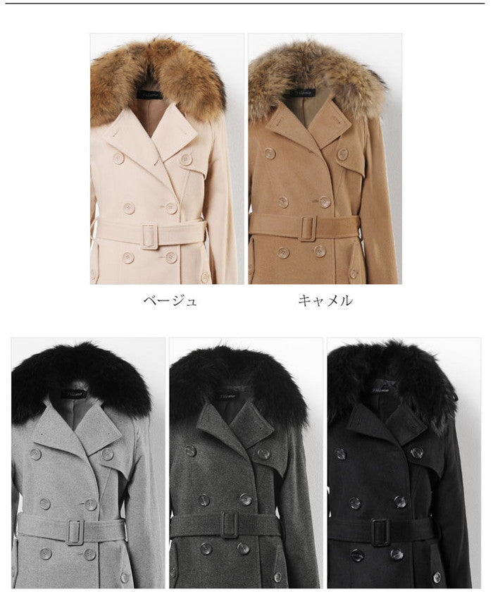 Filomo [Filomo] Trench Coat Women's Winter Thick