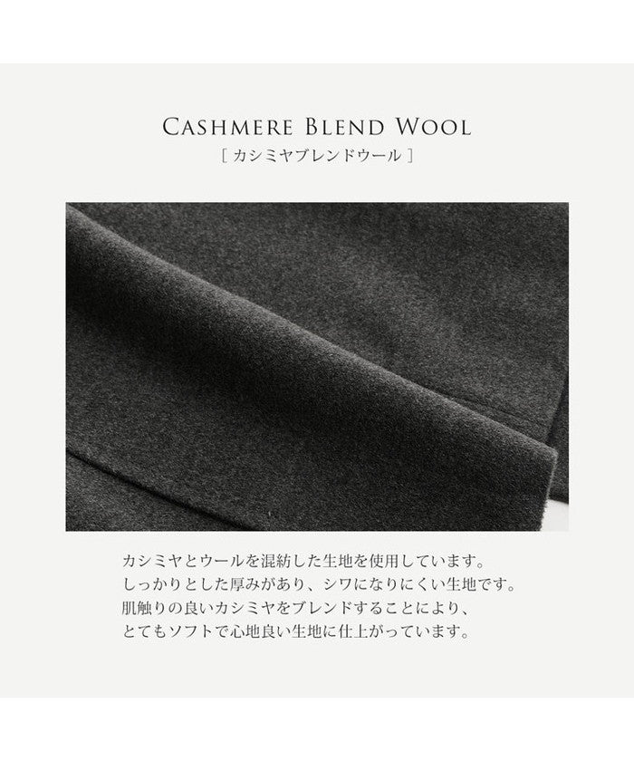 Filomo [Filomo] Women's Stehkragen Coat with Fur wool
