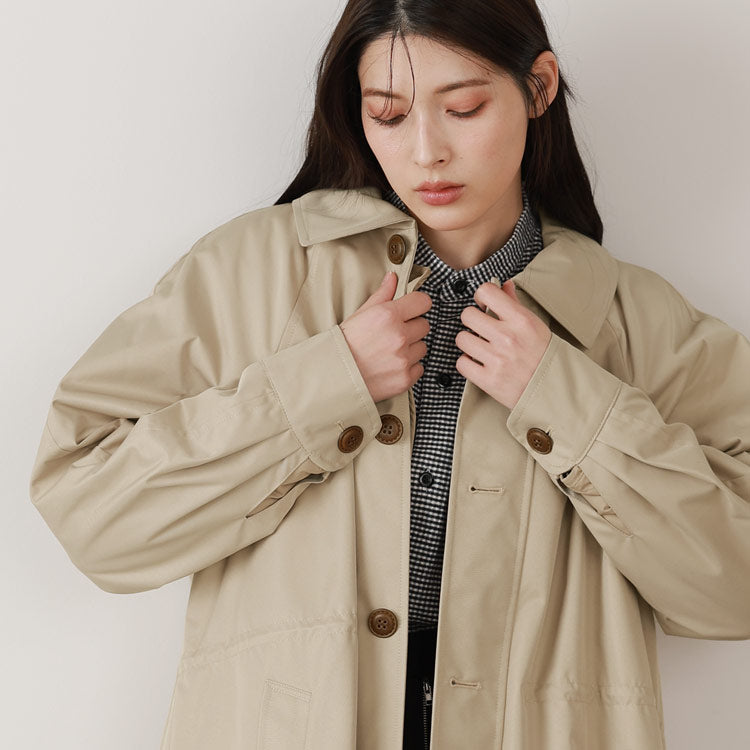 Filomo [Filomo] 3WAY Long Sten Color Coat with Quilted Liner