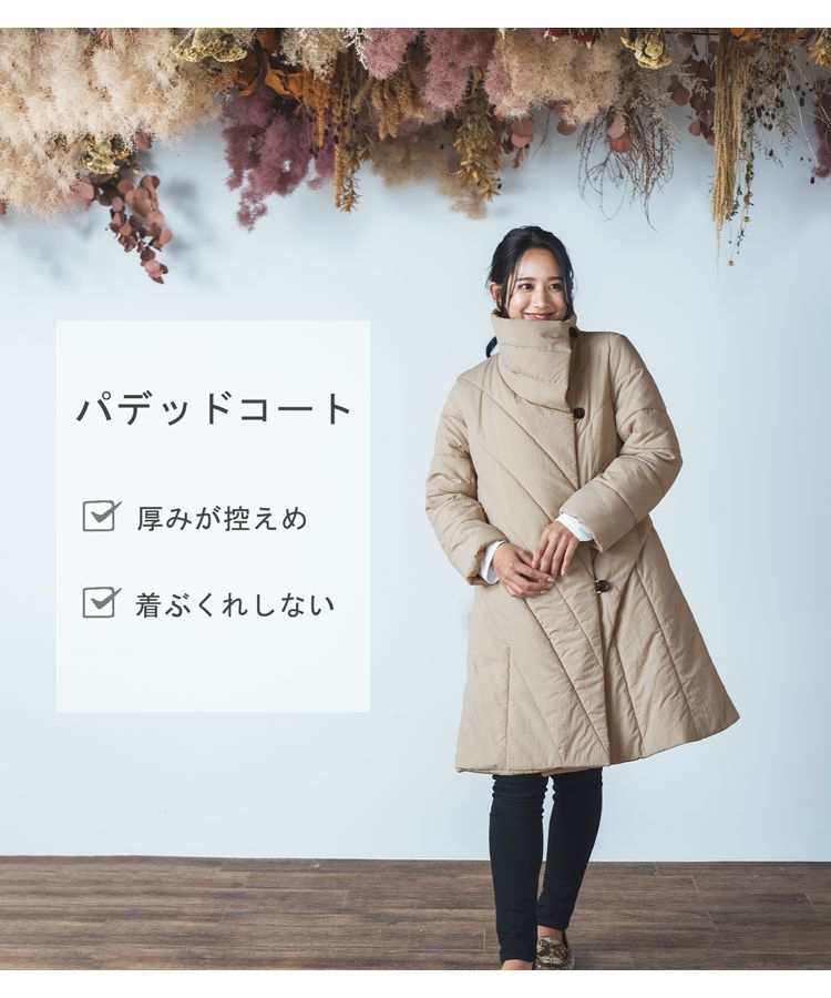 フィローモ Filomo [Filomo]オーバーサイズコートナイロン中綿