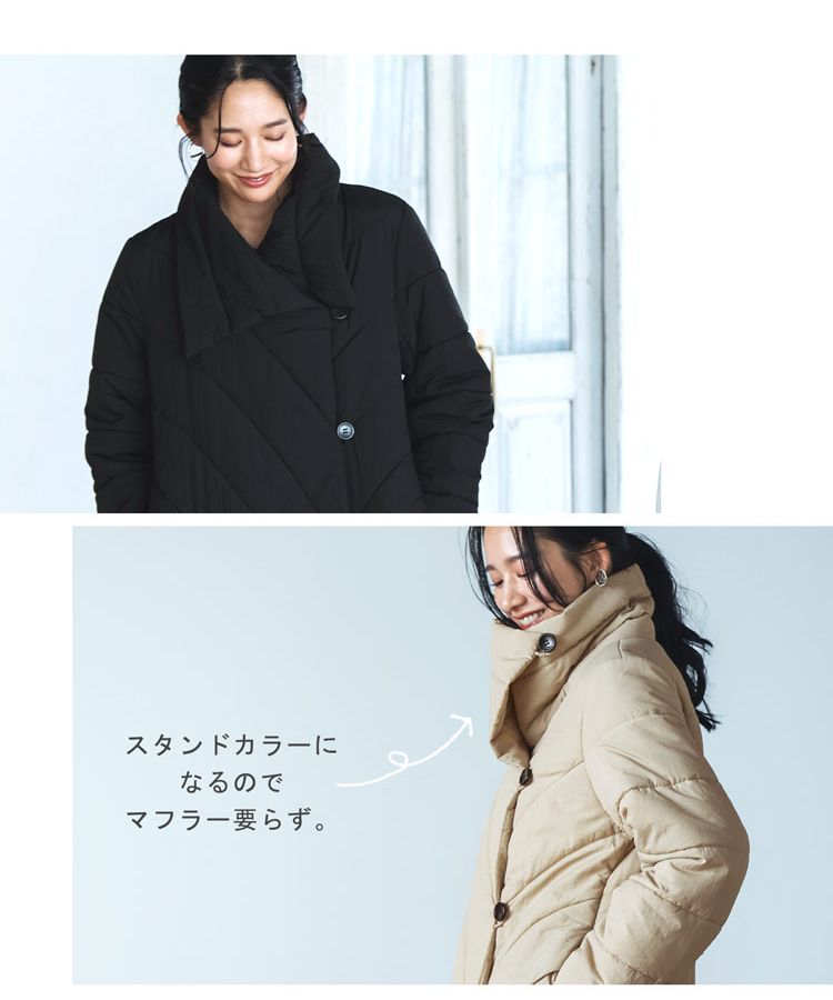 フィローモ Filomo [Filomo]オーバーサイズコートナイロン中綿