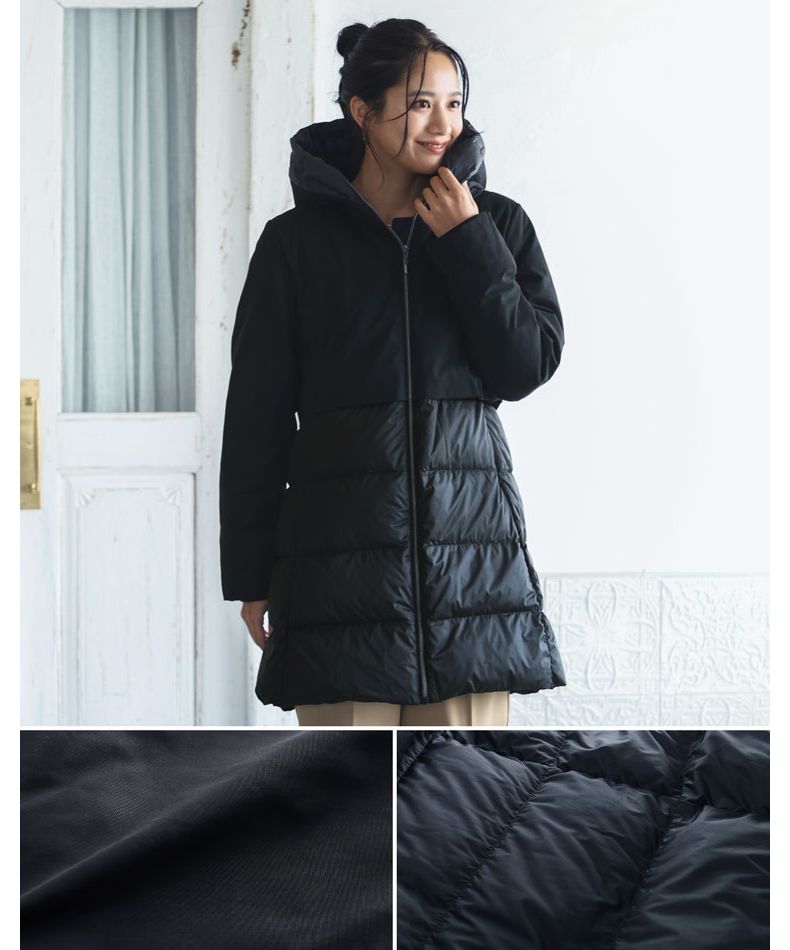 フィローモ Filomo [Filomo]ダウンコートアウタージャケット フード付き