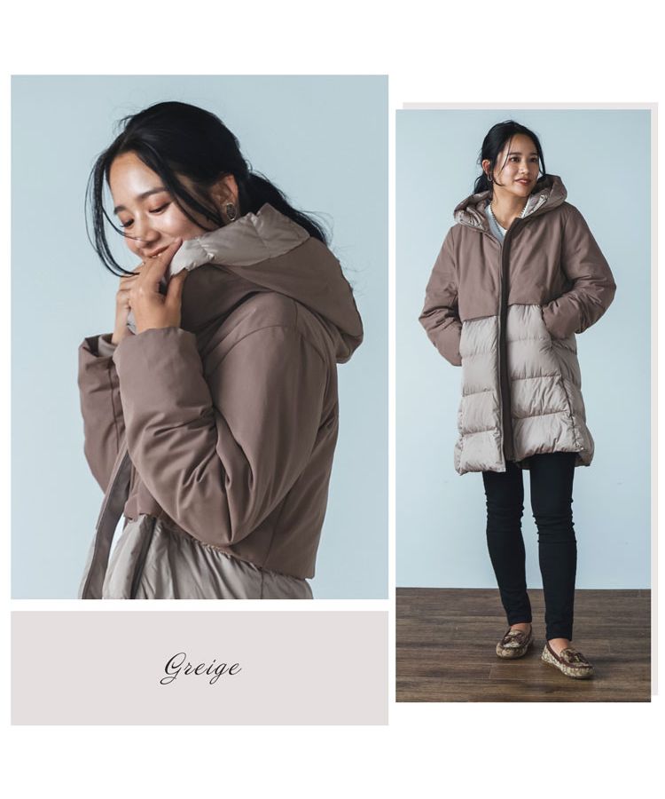 フィローモ Filomo [Filomo]ダウンコートアウタージャケット フード付き