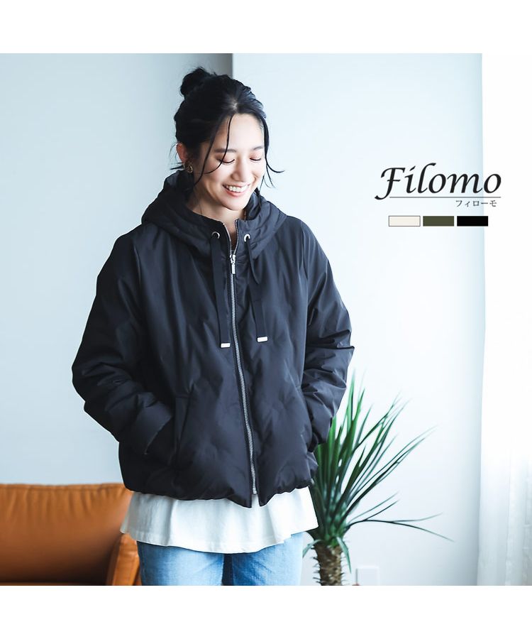 フィローモ Filomo [Filomo]ダウンジャケット ショート丈 シームレス