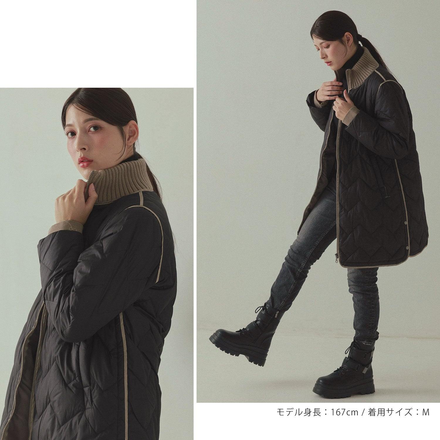 フィローモ Filomo [Filomo]ダウンコート大きいサイズゆったり （アイボリー） アイボリー