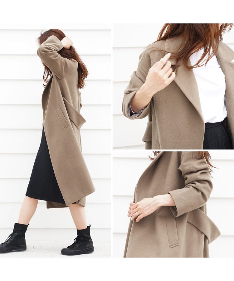 Filomo [Filomo] Cashmere Blend Wool Single Chester Coat