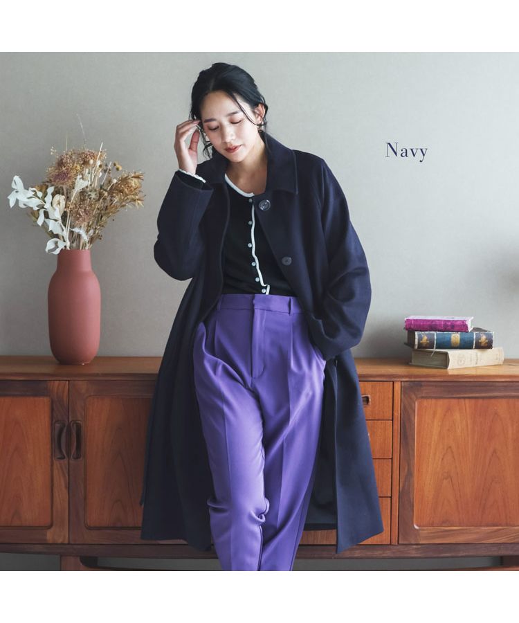 Filomo Cashmere Blend Wool Sten Collar Coat