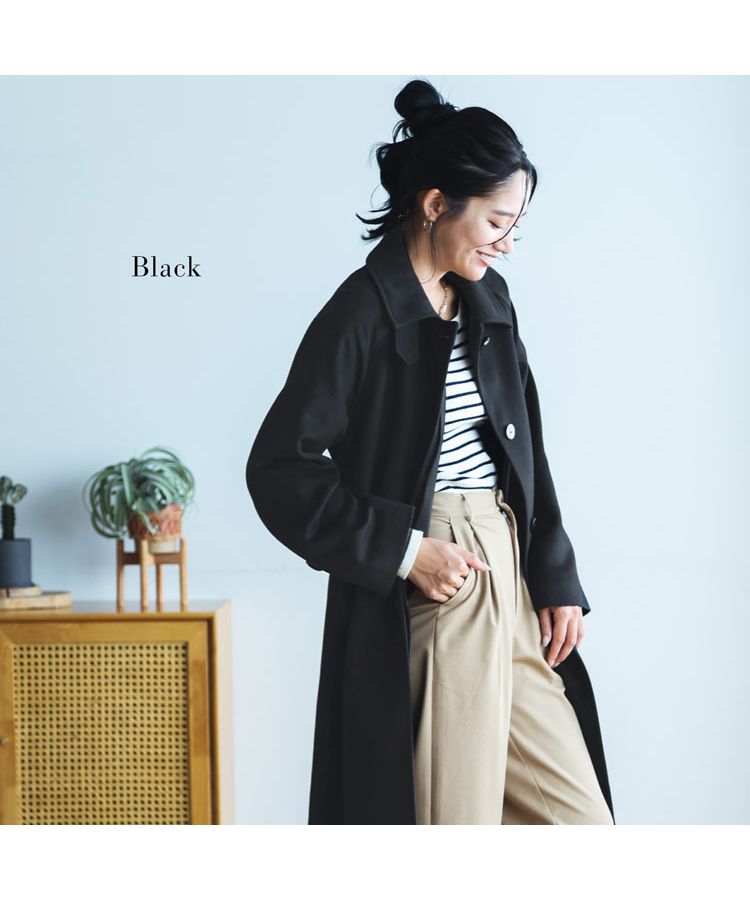 Filomo Cashmere Blend Wool Sten Collar Coat