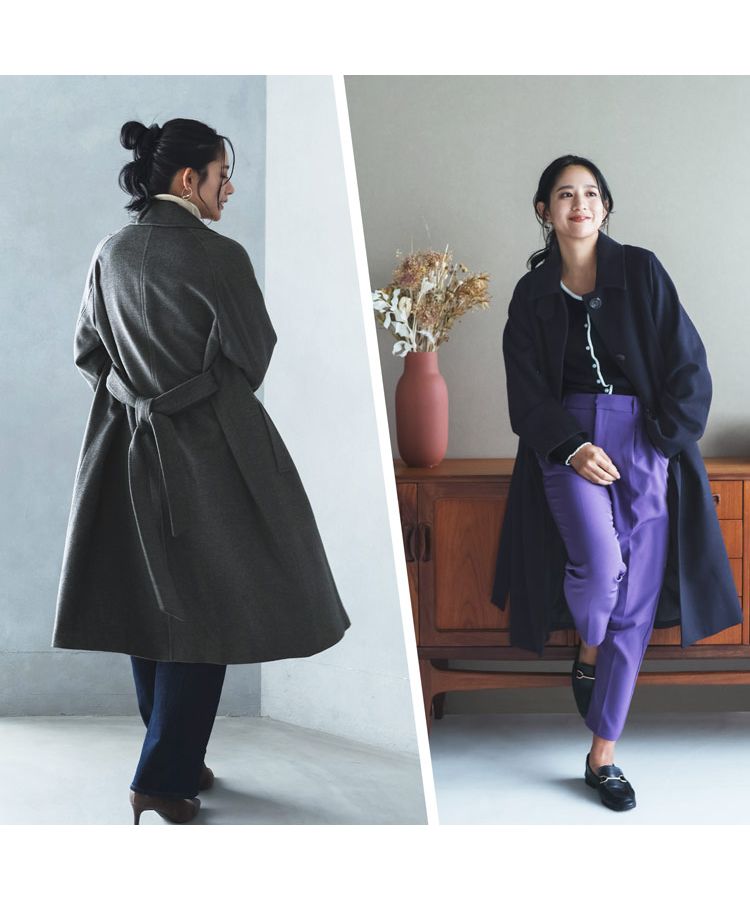 Filomo Cashmere Blend Wool Sten Collar Coat