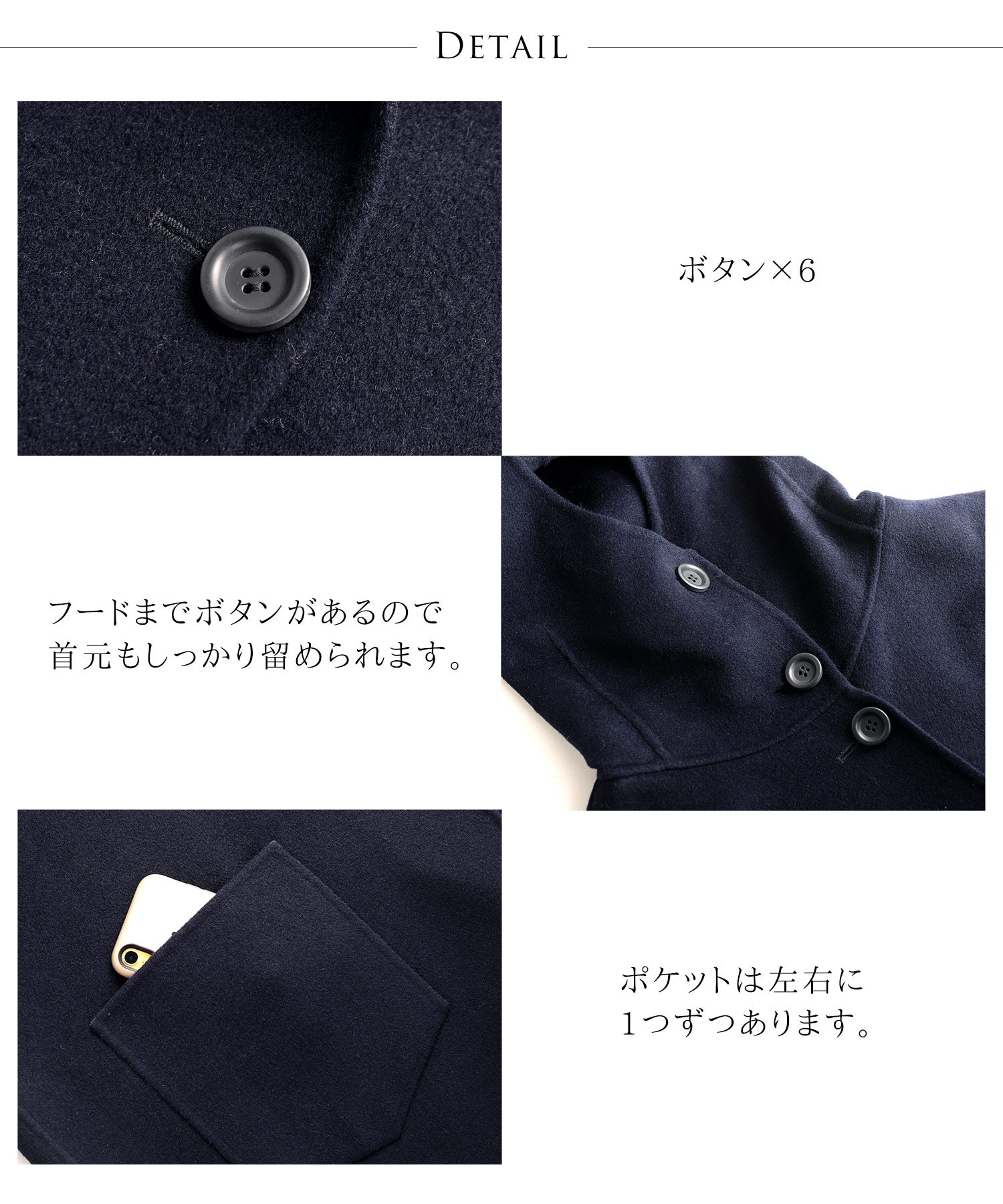 フィローモ Filomo [Filomo]カシミヤ混ウールオーバーサイズロングコート