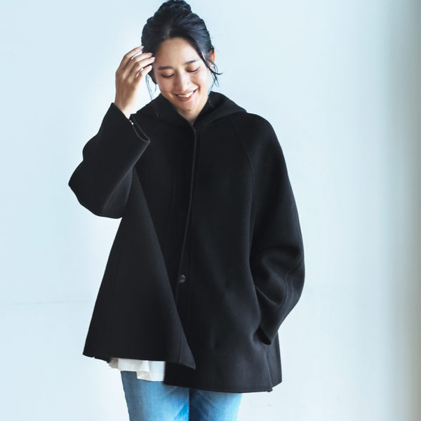 Forformoフォルフォルモ✨フード付きAラインジャケット Filomo [Filomo] Hooded Flare Coat