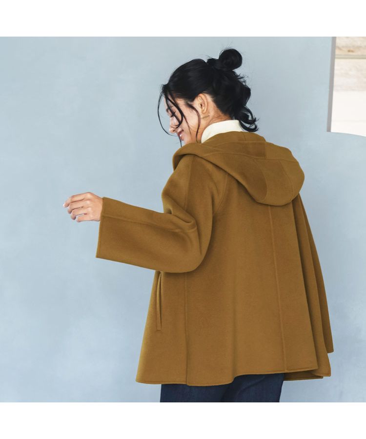 Filomo [Filomo] Hooded Flare Coat