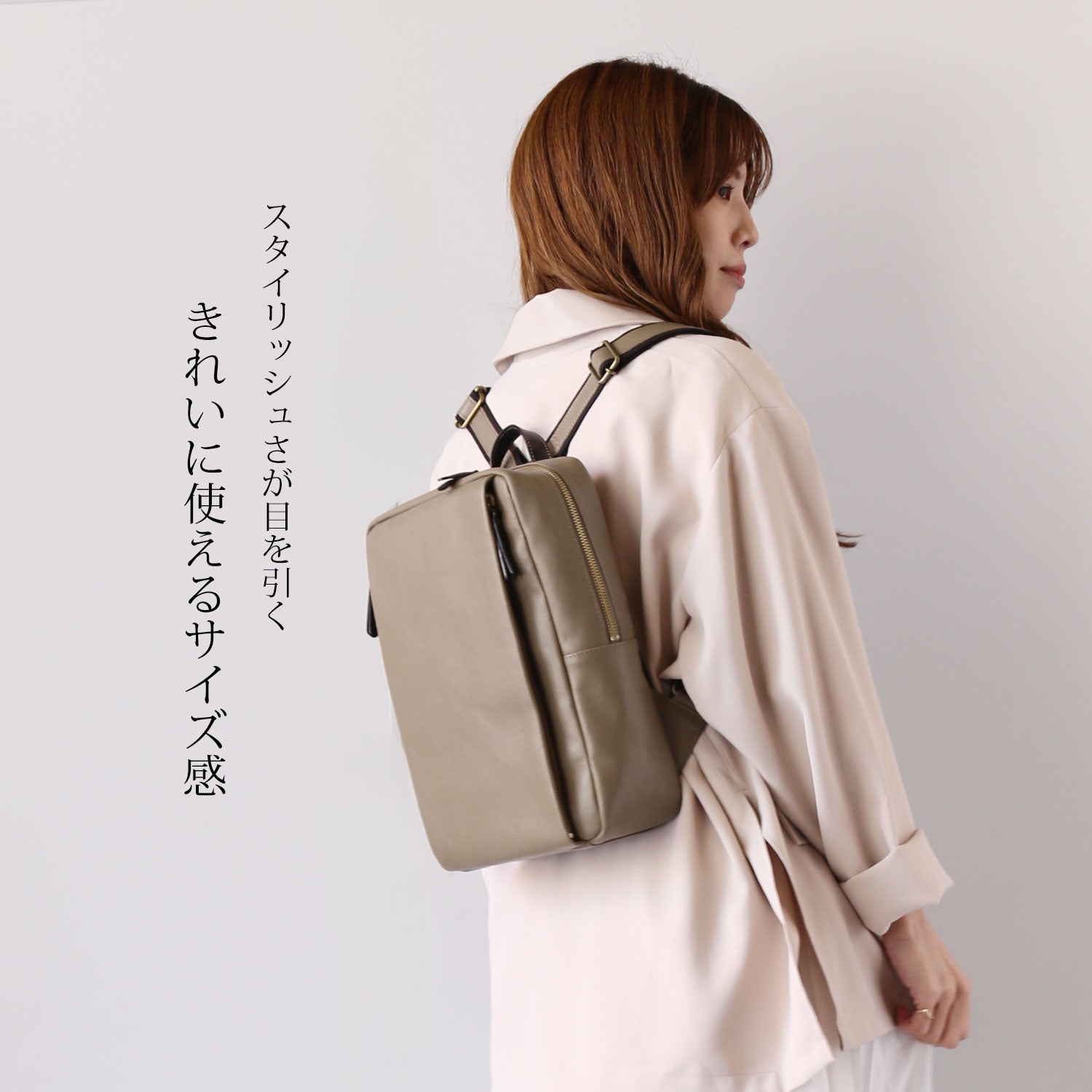 アレンヌ HALEINE [HALEINE]牛革レザーリュック （ブラック） ブラック