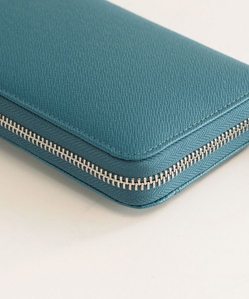 アレンヌ HALEINE [HALEINE] 本革フランスレザー ラウンドファスナー 長財布 レディース メンズ