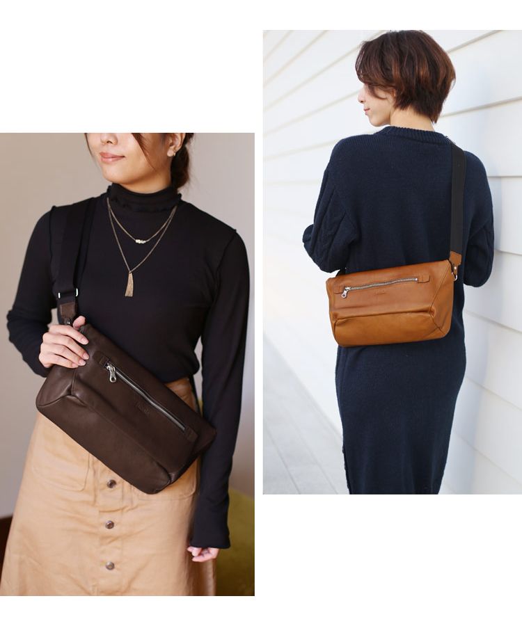 ジャマレ Jamale [Jamale]牛革レザーショルダーバッグ