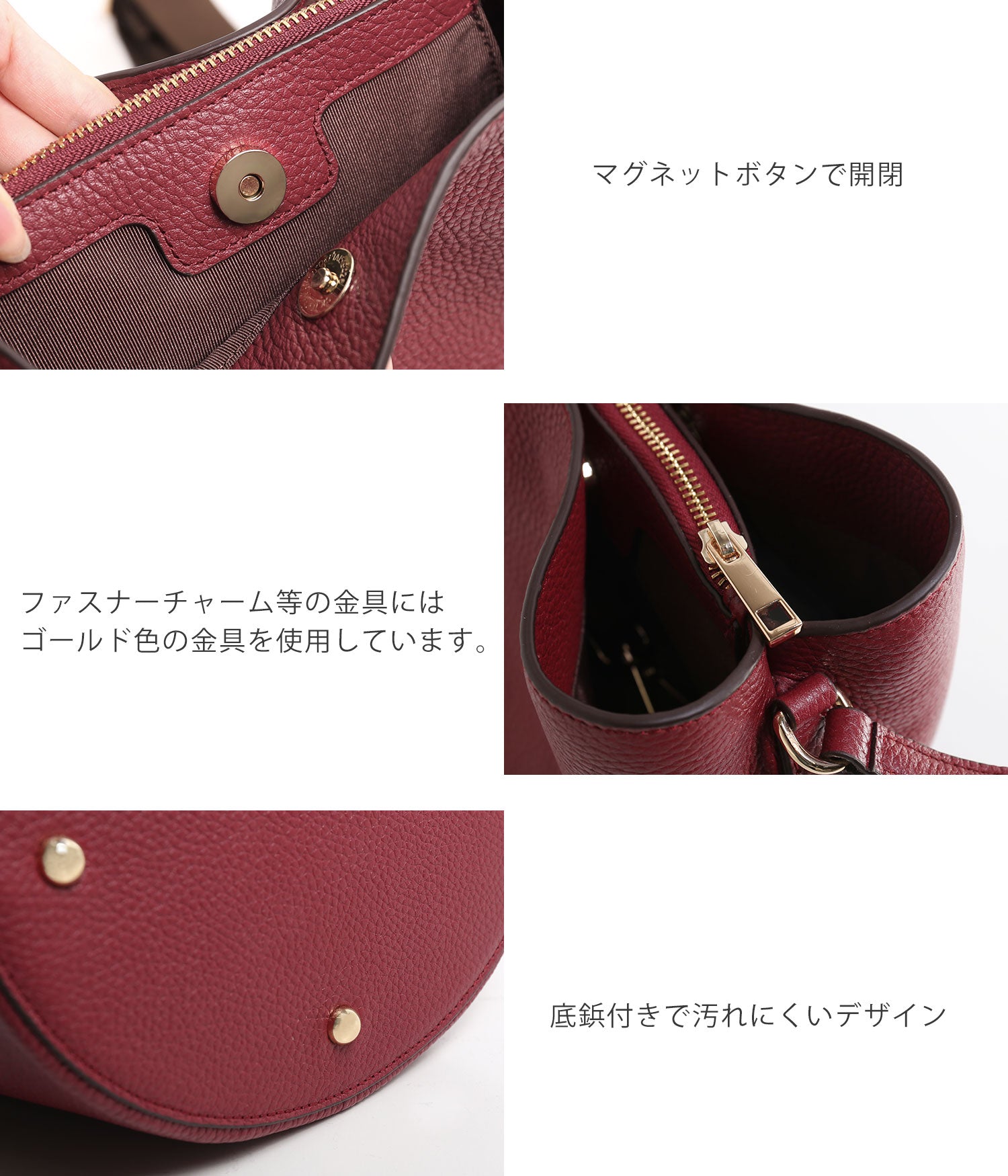 ミエノ mieno [mieno]本革レザーハンドバッグショルダーベルト付き （トープ） トープ