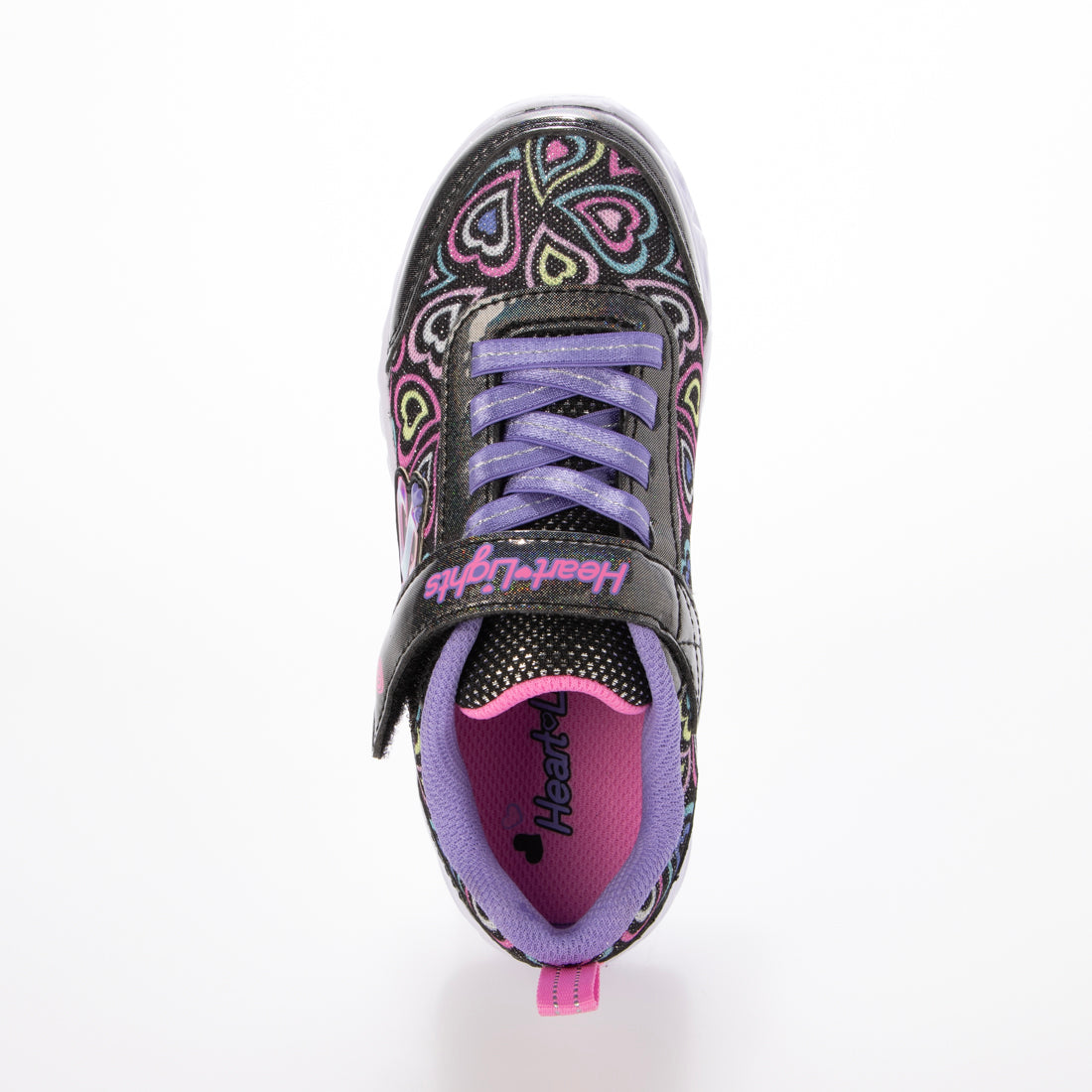 スケッチャーズ SKECHERS HEART LIGHTS - BOOG （BKM/T） BKM/T