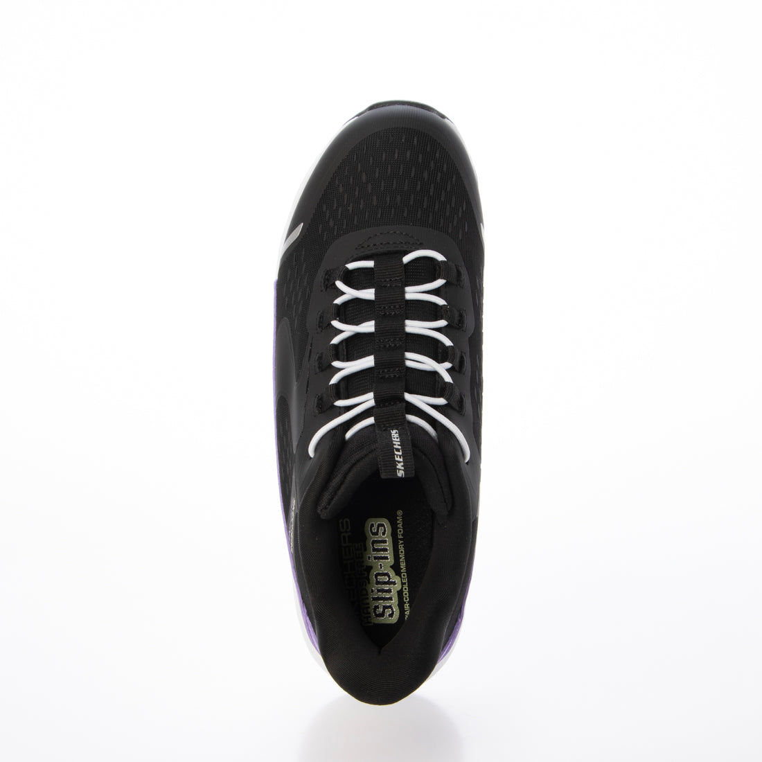 スケッチャーズ SKECHERS スリップインズ グライドステップ ヴィスタ レイン （ブラック/パープル） ブラック/パープル