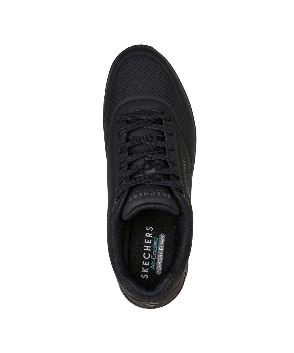 スケッチャーズ SKECHERS SKECHERS メンズ 52458 スケッチャーズ エアクールド メモリーフォーム BBK W