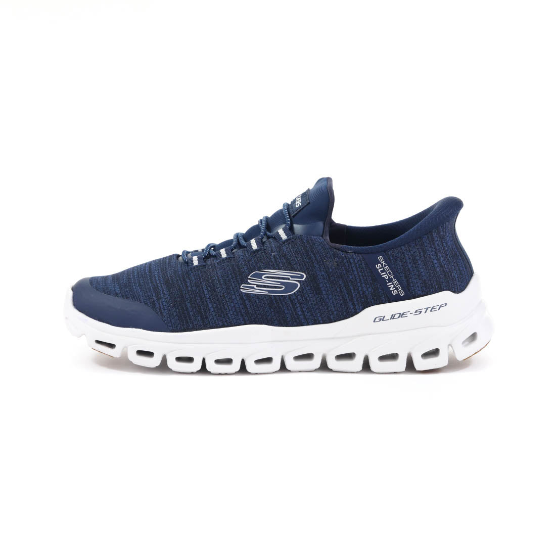 スケッチャーズ SKECHERS メンズ スニーカー ハンズフリー スリッポン スリップインズ グライドステップ ゼフィール 233011 運動 （ネイビー） ネイビー
