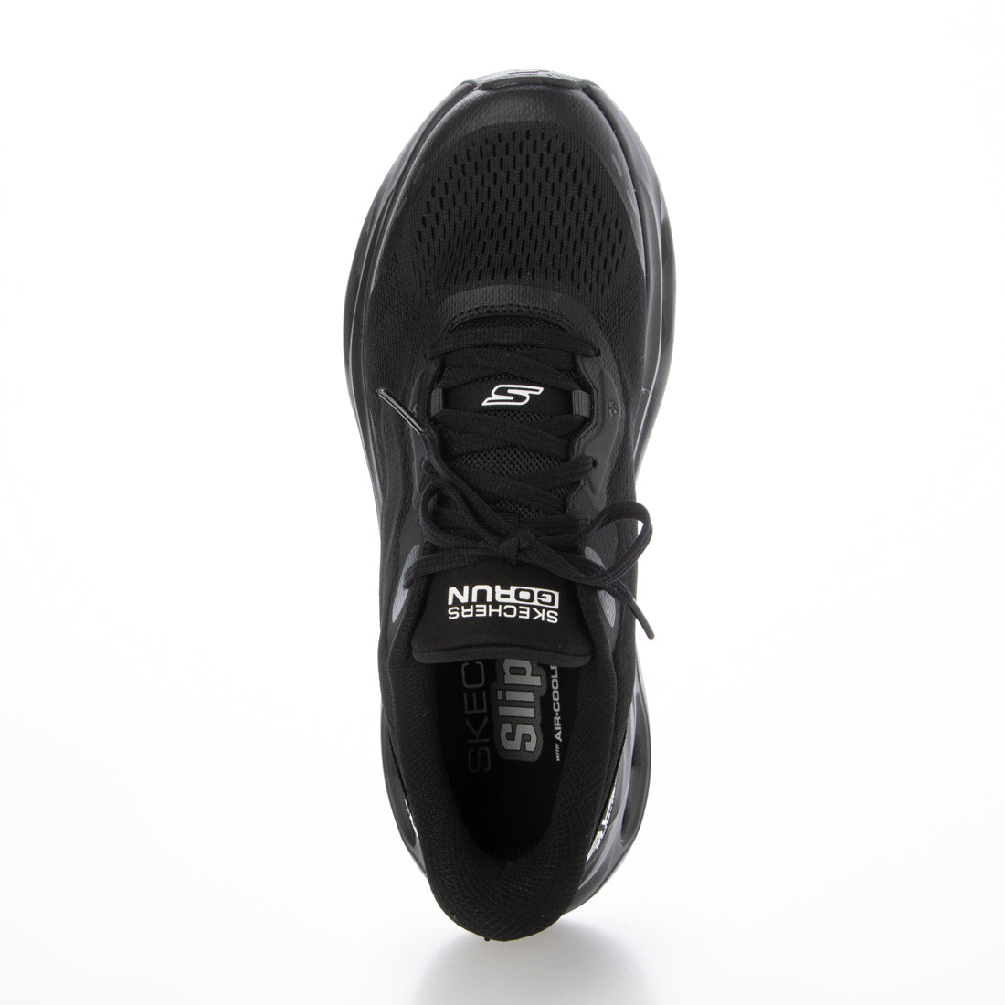 スケッチャーズ SKECHERS マックスクッショニング グライドステップ） - アドバート （ブラック_ブラック） ブラック_ブラック