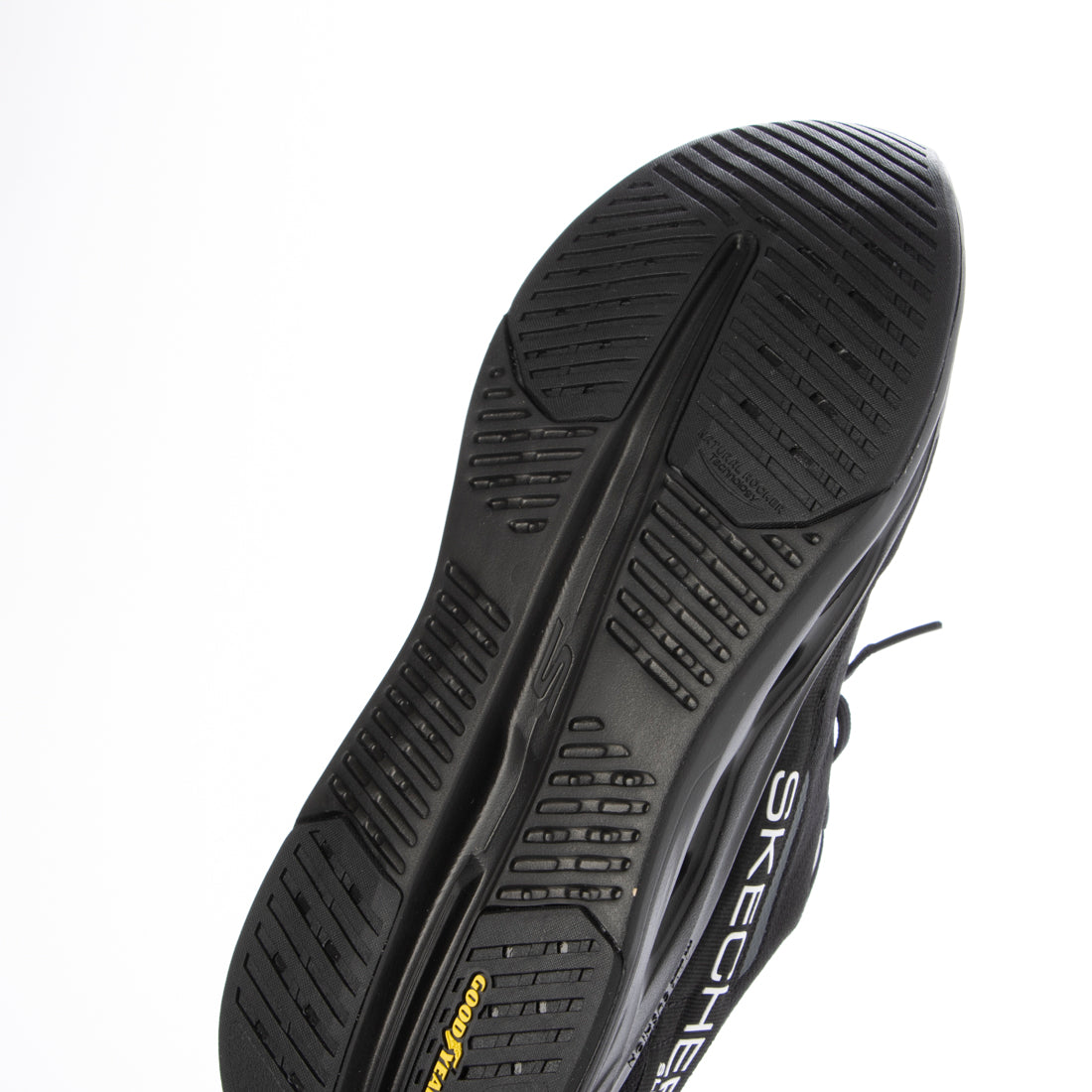 スケッチャーズ SKECHERS マックスクッショニング グライドステップ） - アドバート （ブラック_ブラック） ブラック_ブラック