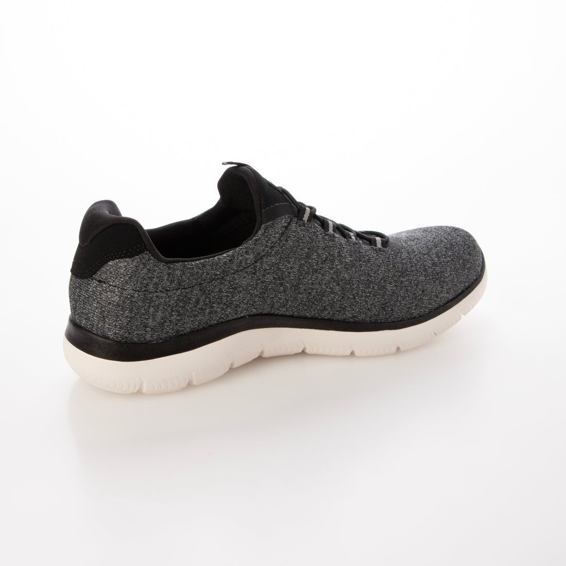 スケッチャーズ SKECHERS SUMMITS- FORTON スリッポン メンズ スニーカー 4E （BLACK/WHITE） BLACK/WHITE