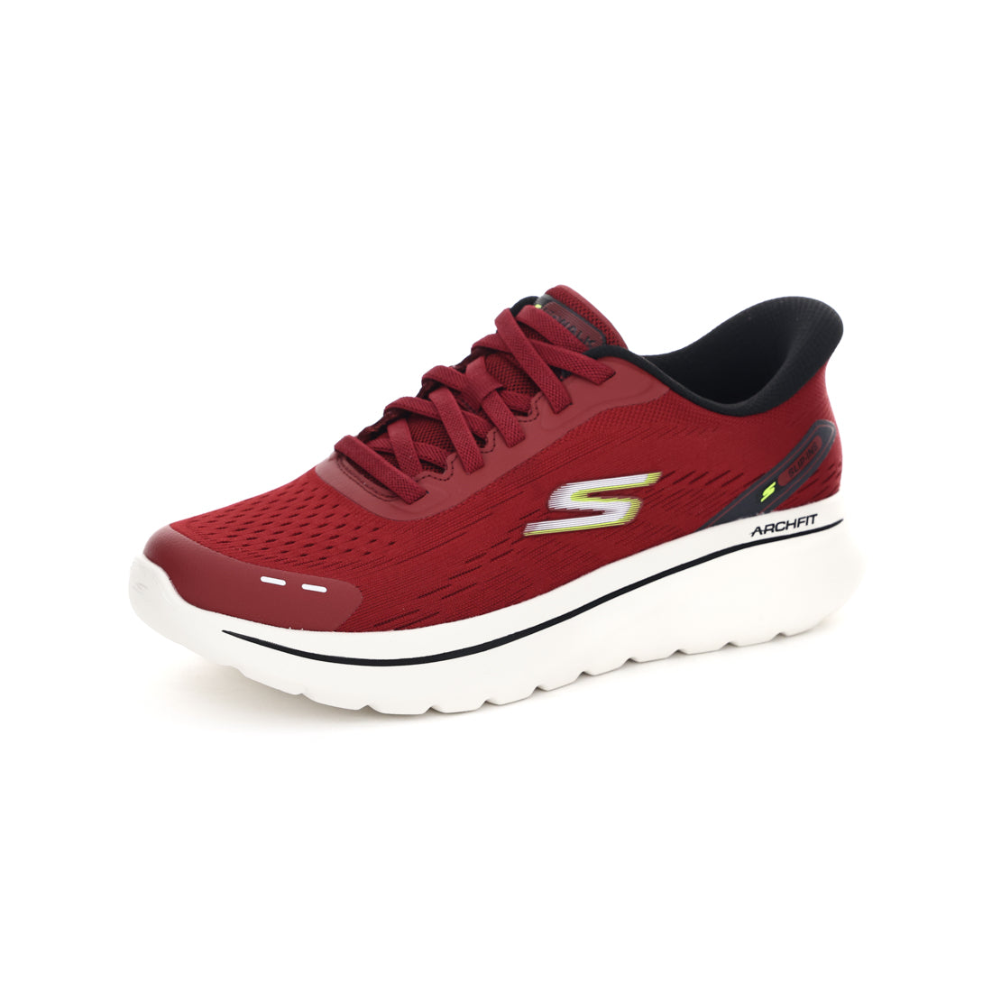 スケッチャーズ SKECHERS スニーカー スリップインズ リラックスドフィット ゴーウォーク アーチフィット Nジョイノーベンド 217075 （ダークレッド） ダークレッド