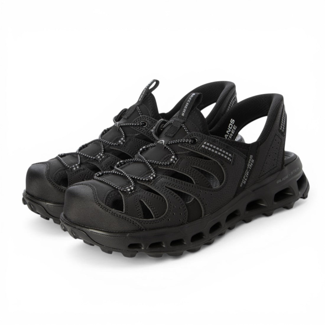 スケッチャーズ SKECHERS スリップインズ：グライドステップ トレイル サンダル （BLACK） BLACK