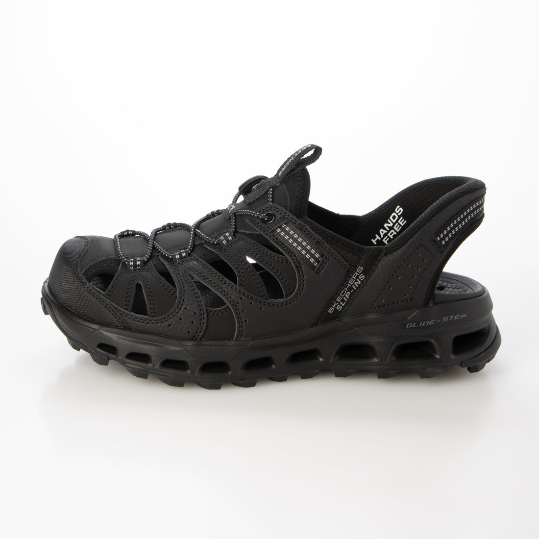 スケッチャーズ SKECHERS スリップインズ：グライドステップ トレイル サンダル （BLACK） BLACK