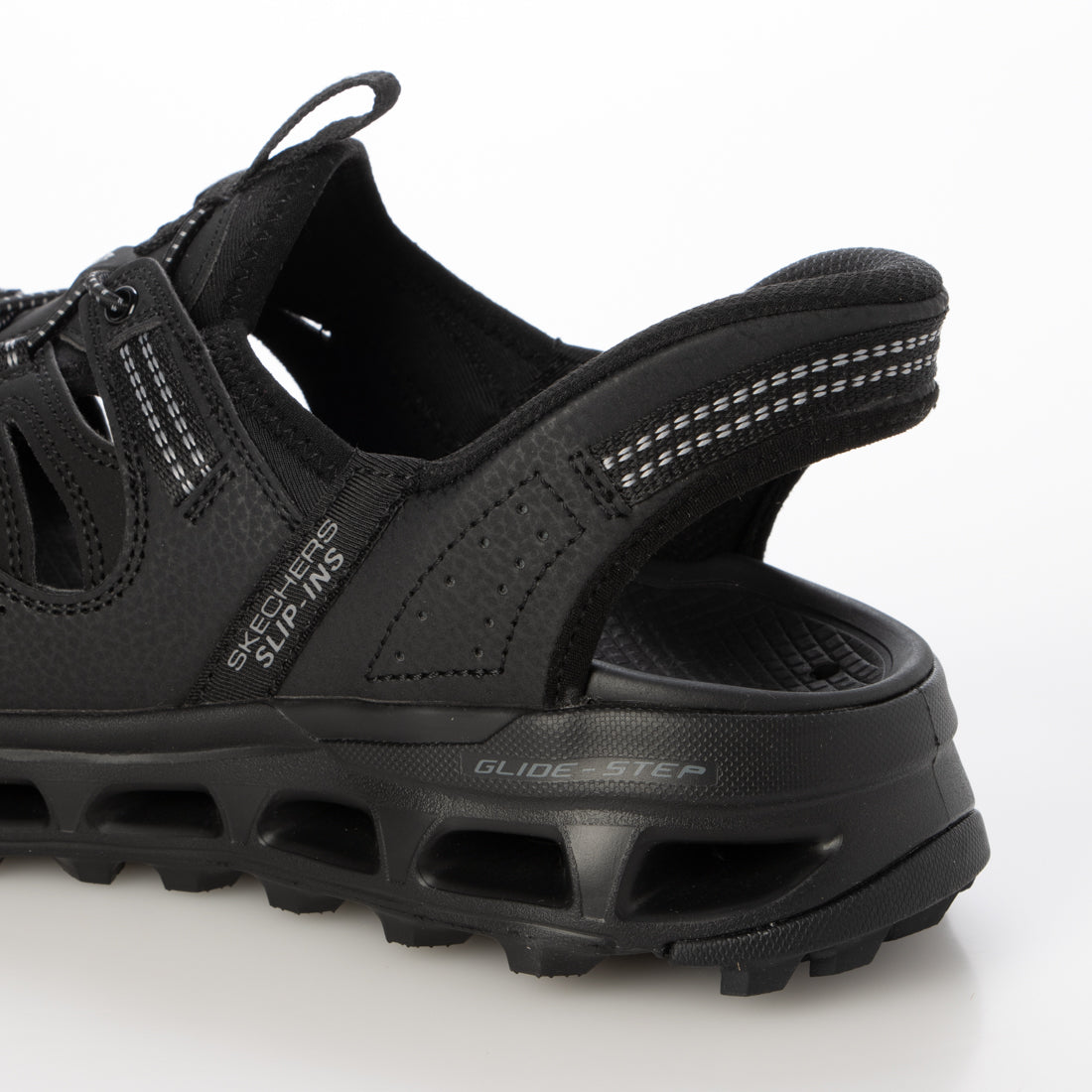 スケッチャーズ SKECHERS スリップインズ：グライドステップ トレイル サンダル （BLACK） BLACK