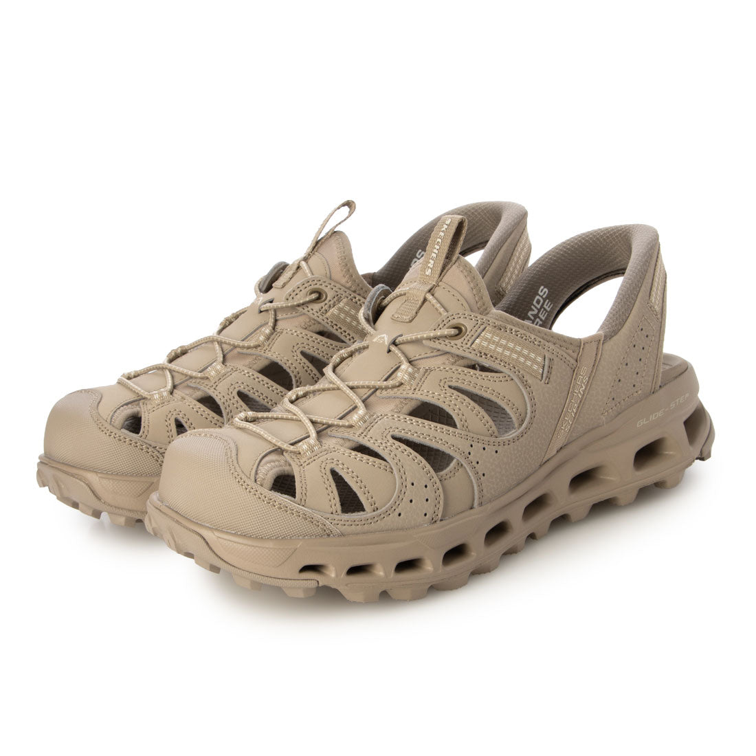スケッチャーズ SKECHERS スリップインズ：グライドステップ トレイル サンダル （TAN） TAN