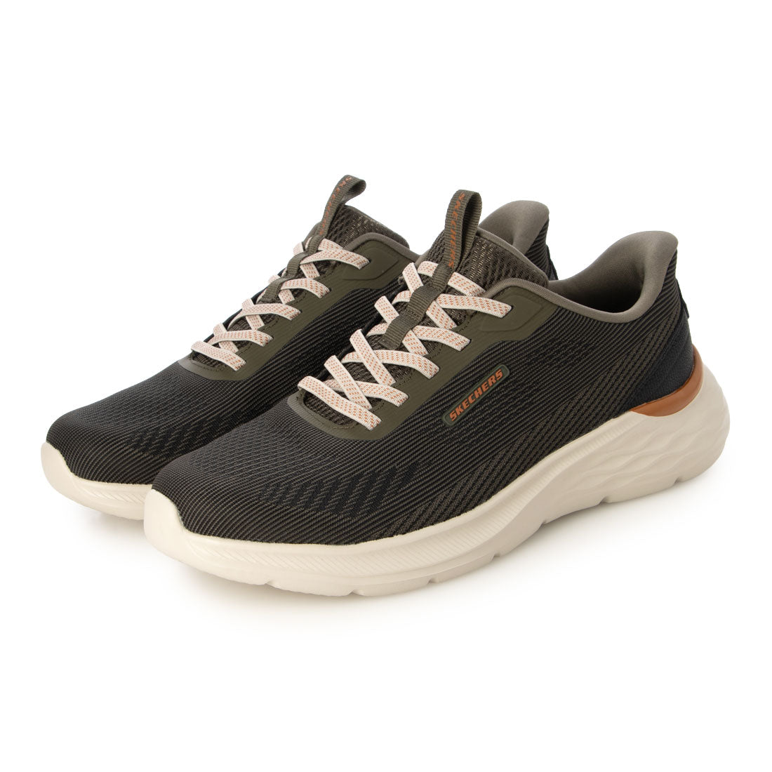 スケッチャーズ SKECHERS スリップインズ リラックスドフィット：ガーナー - エリス （OLIVE） OLIVE
