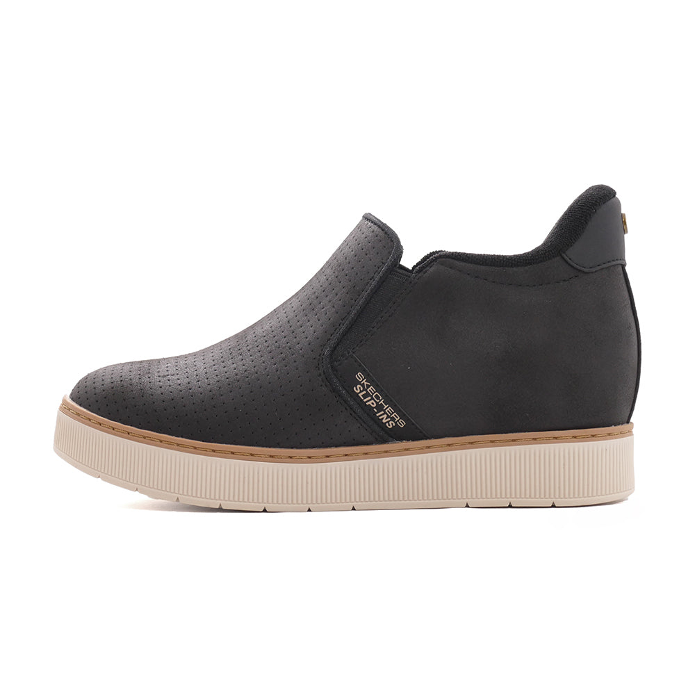 スケッチャーズ SKECHERS SLIP?INS BOBS HUSH UP スリップインズ ボブス ハッシュアップ （ブラック） ブラック