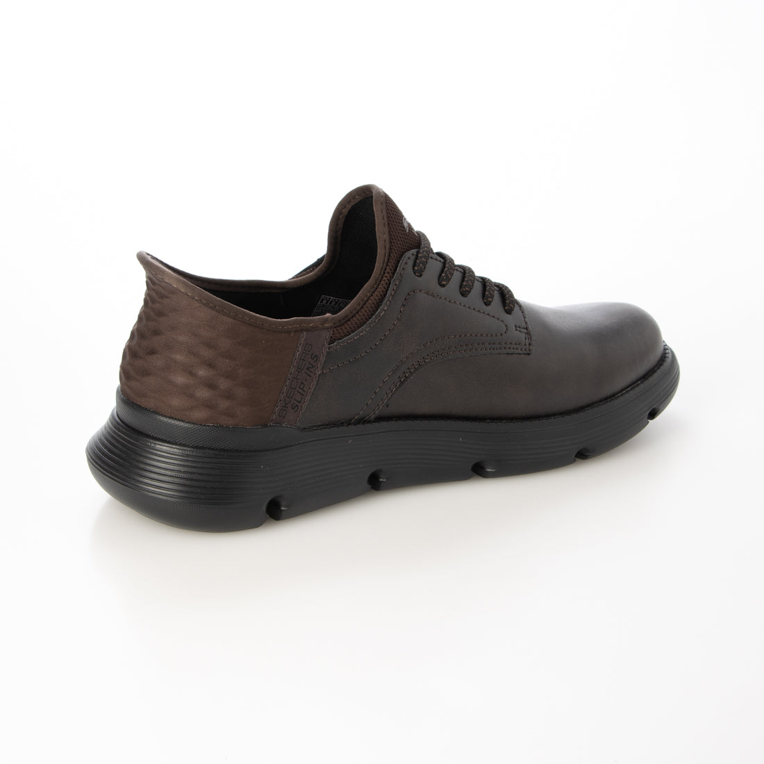 スケッチャーズ SKECHERS Slip-ins：GARZA-CARLYN（スリップインズ：ガルザ - カーリン）レースアップビジネススニーカー 205278W （ダークブラウン） ダークブラウン