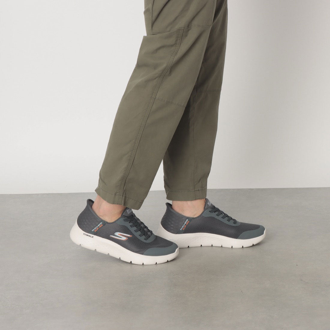 スケッチャーズ SKECHERS S/I GO WALK FLEX 216324WW GRY （グレー） グレー