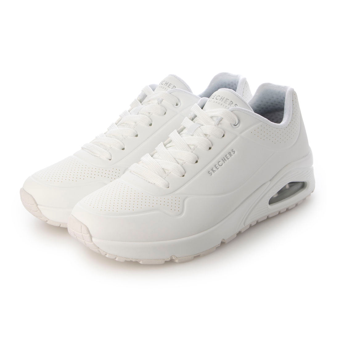 スケッチャーズ SKECHERS Uno - Stand On Airエアークッションスニーカー 52458,ホワイト