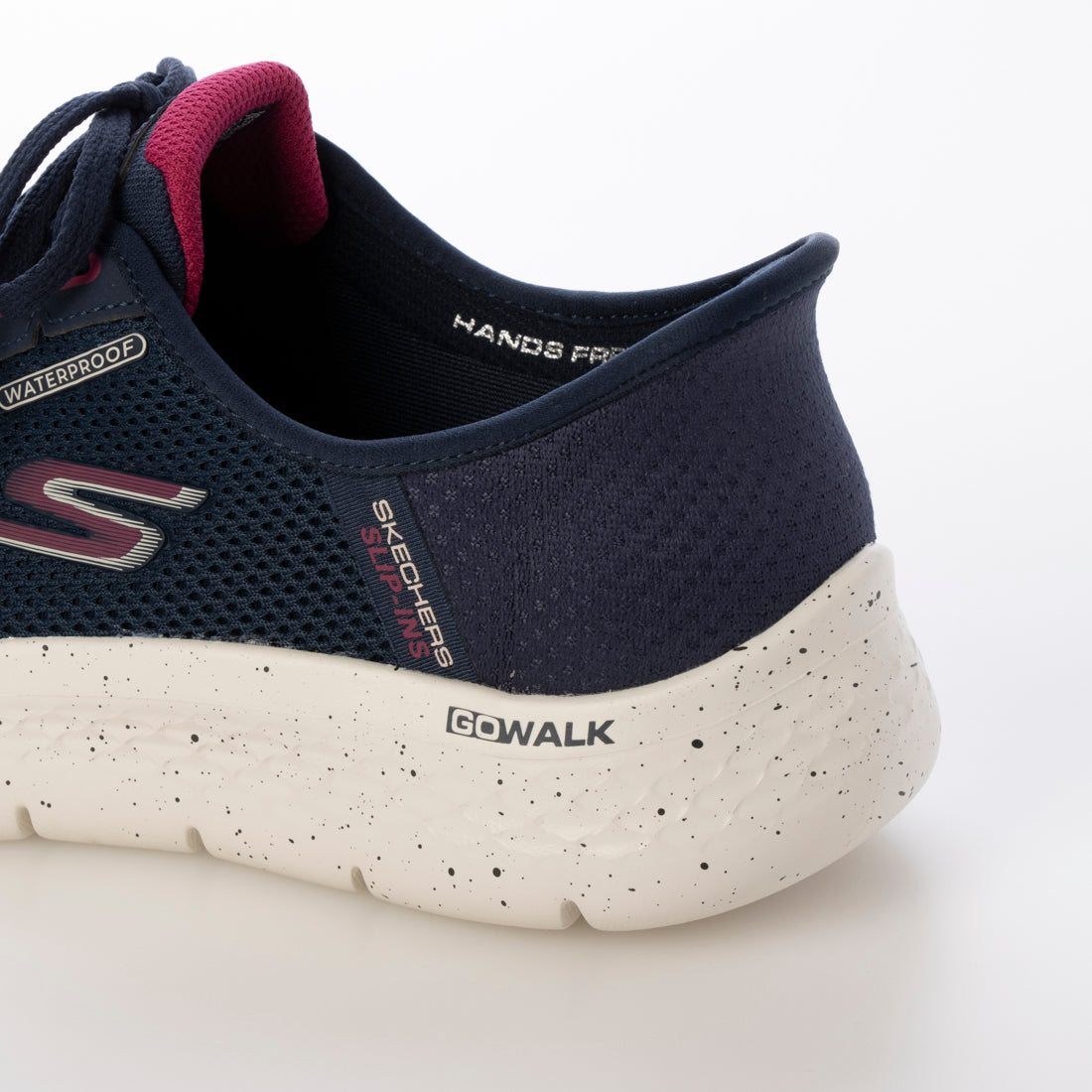 スケッチャーズ SKECHERS スケッチャーズ SKECHERS レディース 124846W GO WALK FLEX CLEAR （ネイビー/ピンク(ワイド)） ネイビー/ピンク(ワイド)