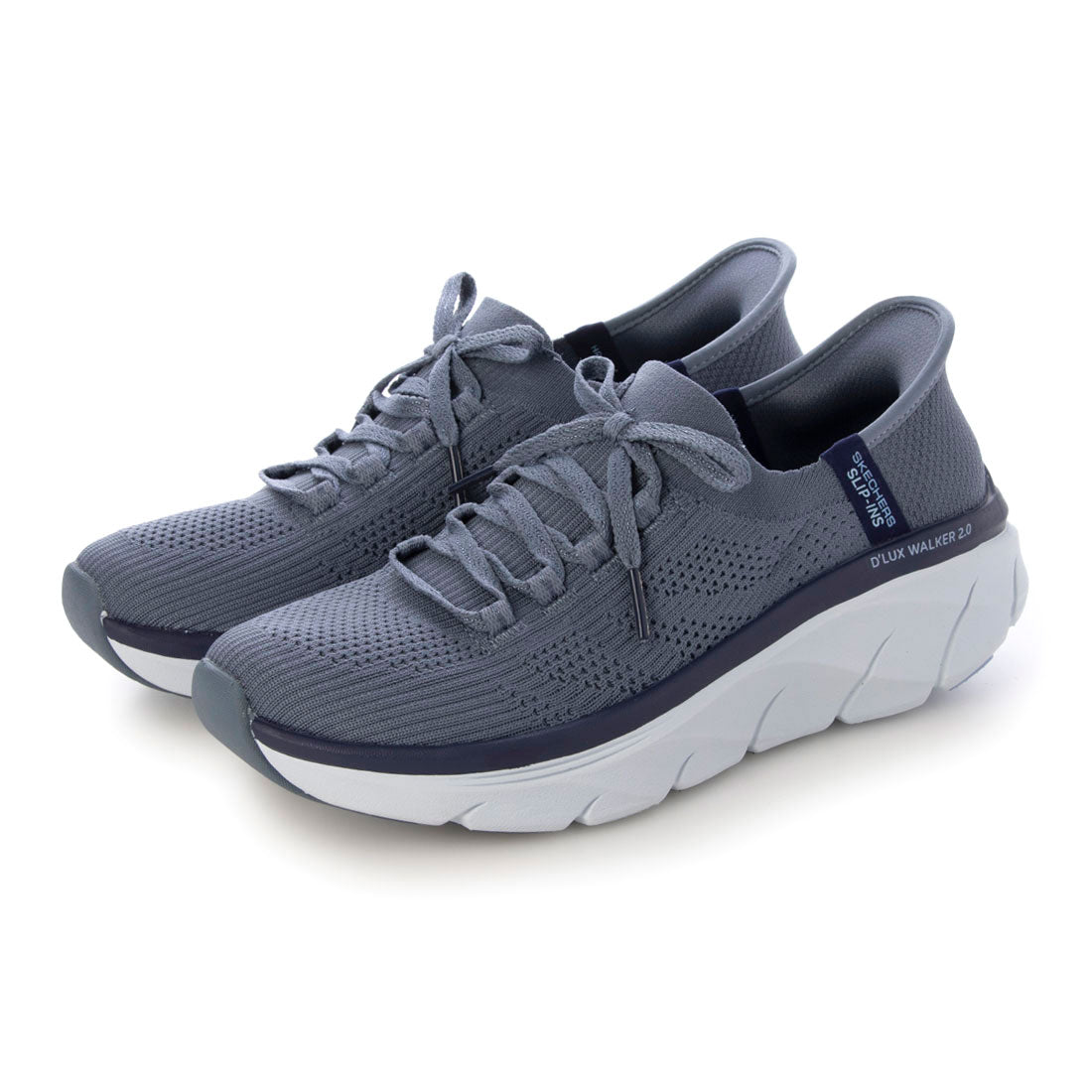 SKECHERS SLIP-INS RELAXED FIT: D'LUX WALKER 2.0 - THRILL MOVEMENT 150105