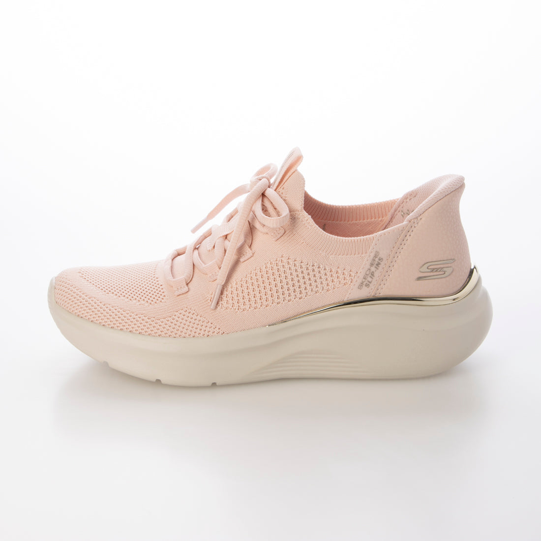 スケッチャーズ SKECHERS スニーカー レディース 117617 SKECHERS Slip ins BOBS B LOVE TRUE DELIGHT スリッポン スリップインズ ハンズフリー （ピンク） ピンク