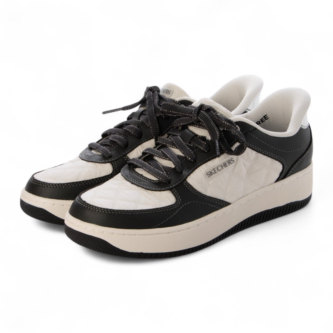 スケッチャーズ SKECHERS SPORT COURT 2.0 （ホワイト_ブラック） ホワイト_ブラック