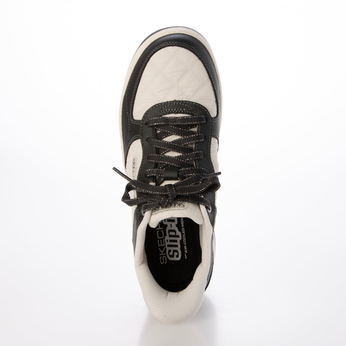 スケッチャーズ SKECHERS SPORT COURT 2.0 （ホワイト_ブラック） ホワイト_ブラック