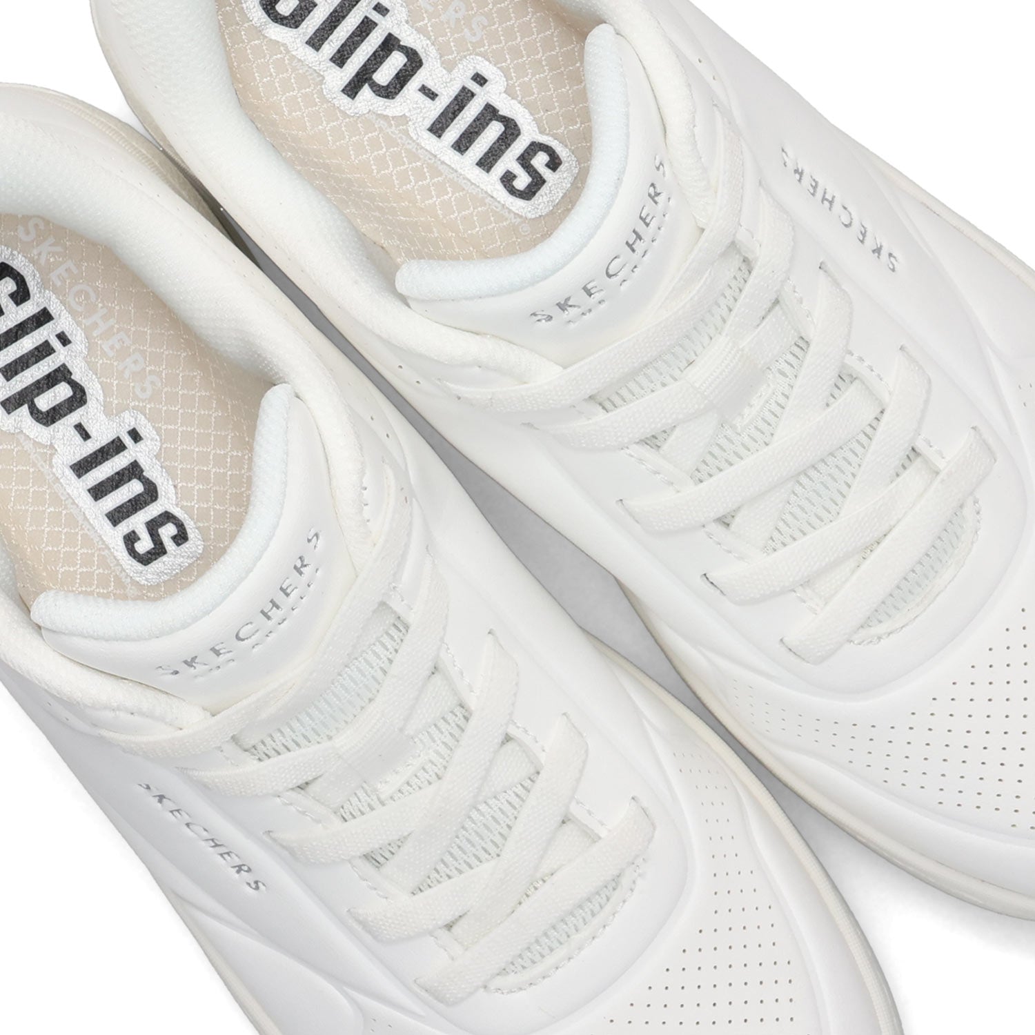 スケッチャーズ SKECHERS スリップインズ ウノ CTL レイング ロー スニーカー レディース SLIP-INS UNO CTL ホワイト 白 177831 （MMM） MMM