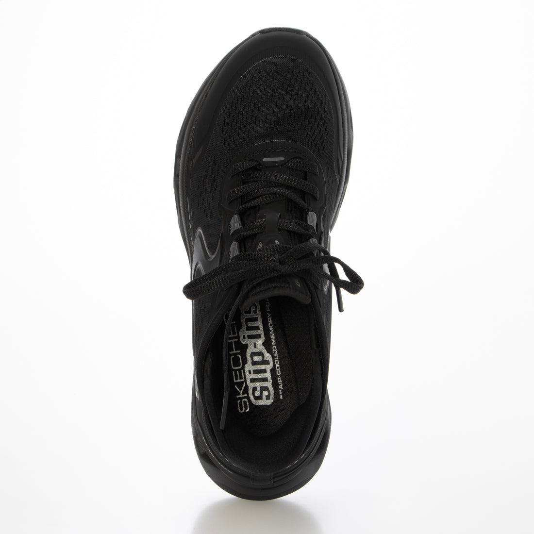 スケッチャーズ SKECHERS レディース スニーカー ローカット SLIP-INS スリップインズ GLIDE-STEP ATLUS 150510 （ブラック） ブラック