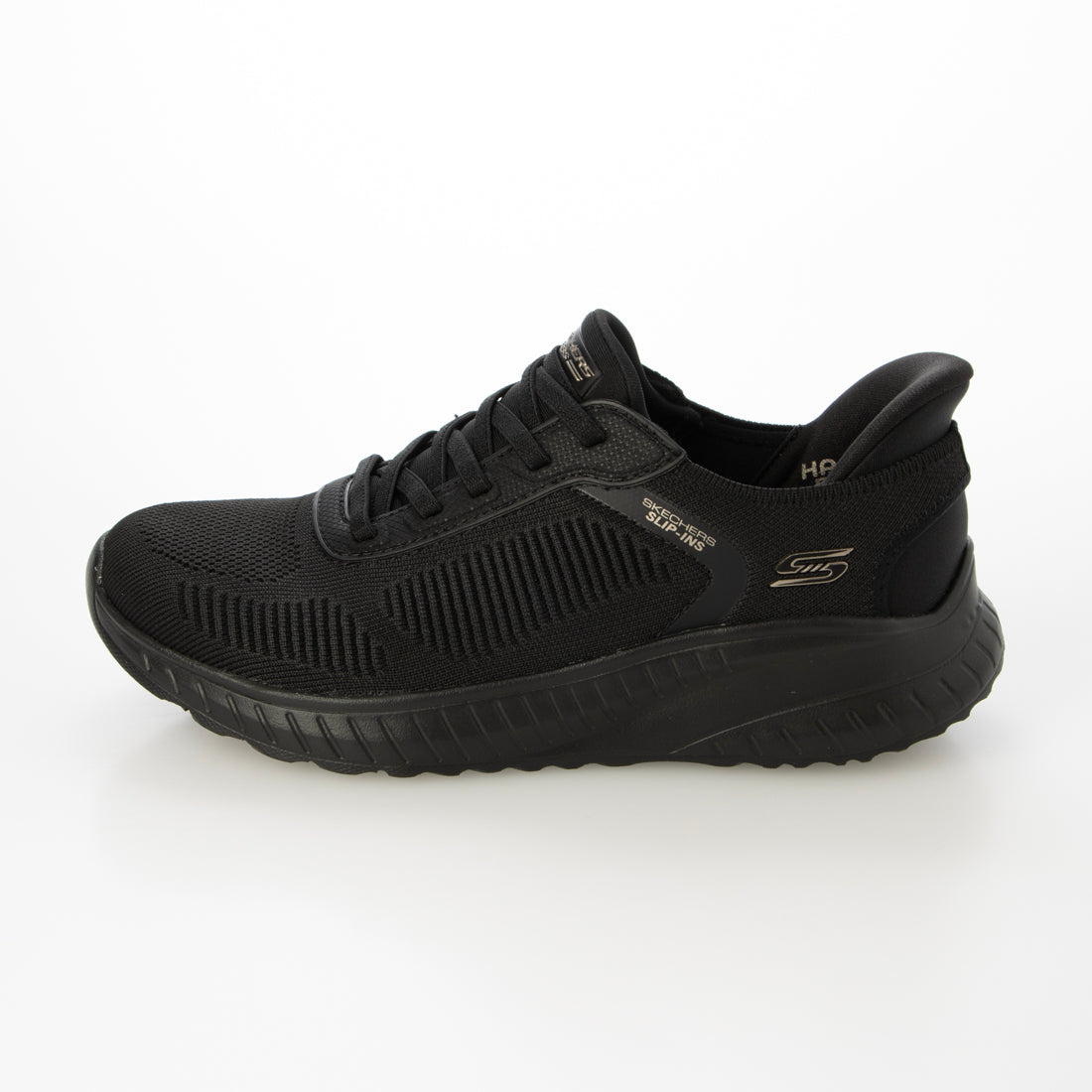 スケッチャーズ SKECHERS レディース スニーカー BOBS SQUAD CHAOS-CURRENT MUSE 117497W （ブラック） ブラック