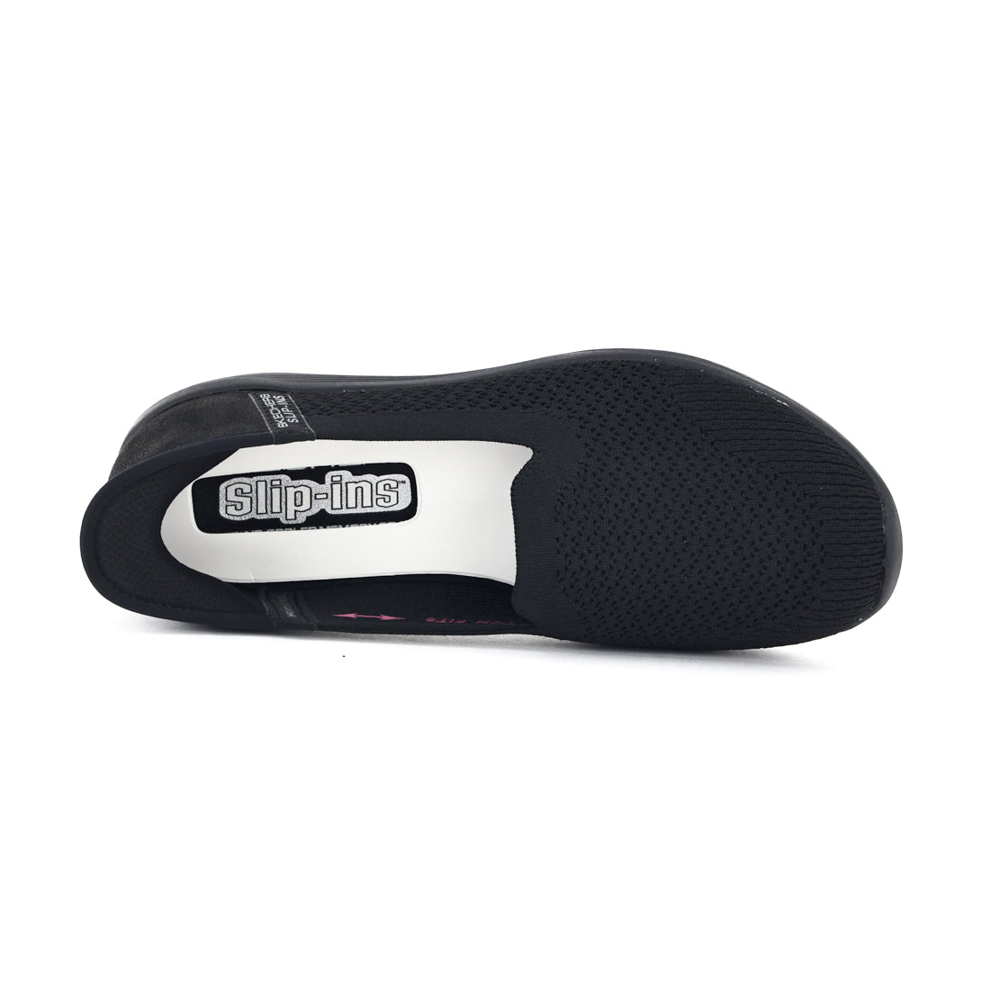 スケッチャーズ SKECHERS スリップインズ レディース スニーカー アリア スイート ボイス 158873 ハンズフリー 通勤 スリッポン （ブラック） ブラック