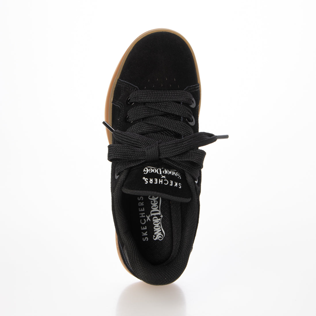 スケッチャーズ SKECHERS スリップインズ スヌープ・ドッグ：コートサイド - カリ ガールズ （BLACK/WHITE） BLACK/WHITE