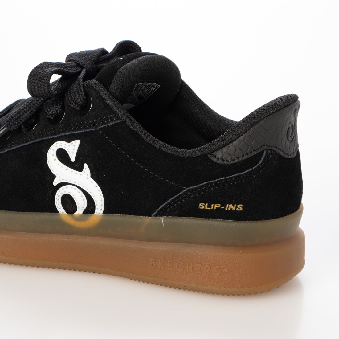 スケッチャーズ SKECHERS スリップインズ スヌープ・ドッグ：コートサイド - カリ ガールズ （BLACK/WHITE） BLACK/WHITE