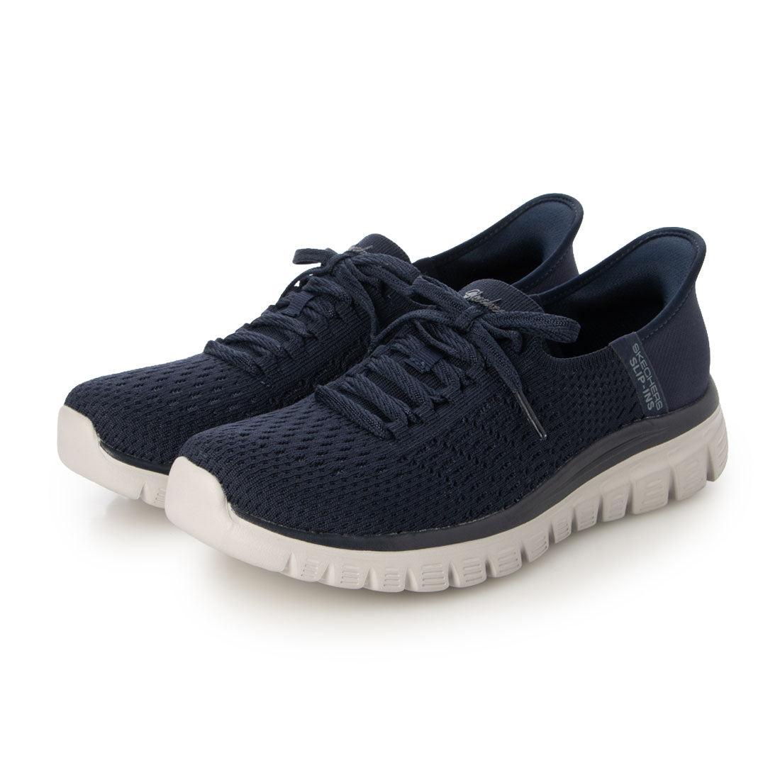 スケッチャーズ SKECHERS スリップインズ：グレースフル - ファースト ブラッシュ （NAVY） NAVY
