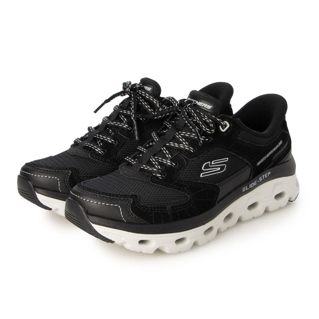 スケッチャーズ SKECHERS スリップインズ：グライドステップ ソール - パラダイス バレー （BLACK） BLACK